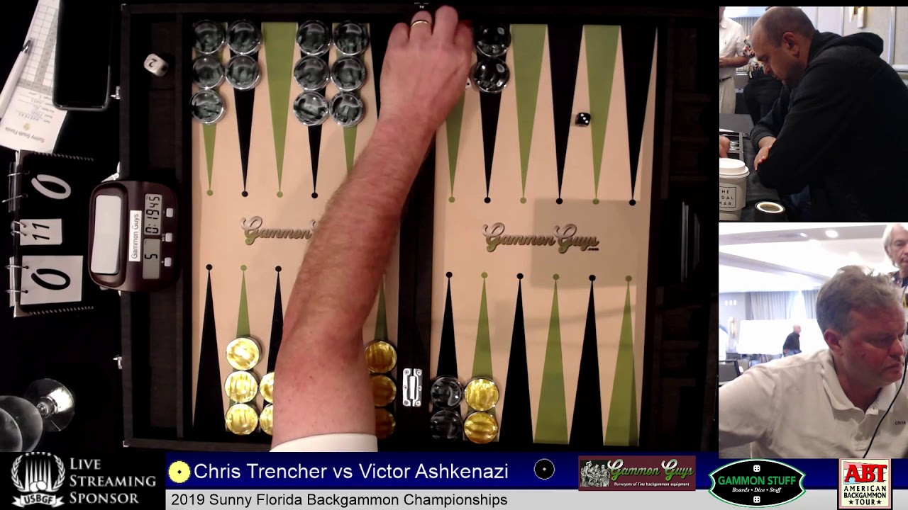 Miami Masters Final Victor Ashkenazi v Chris Trencher 11pts