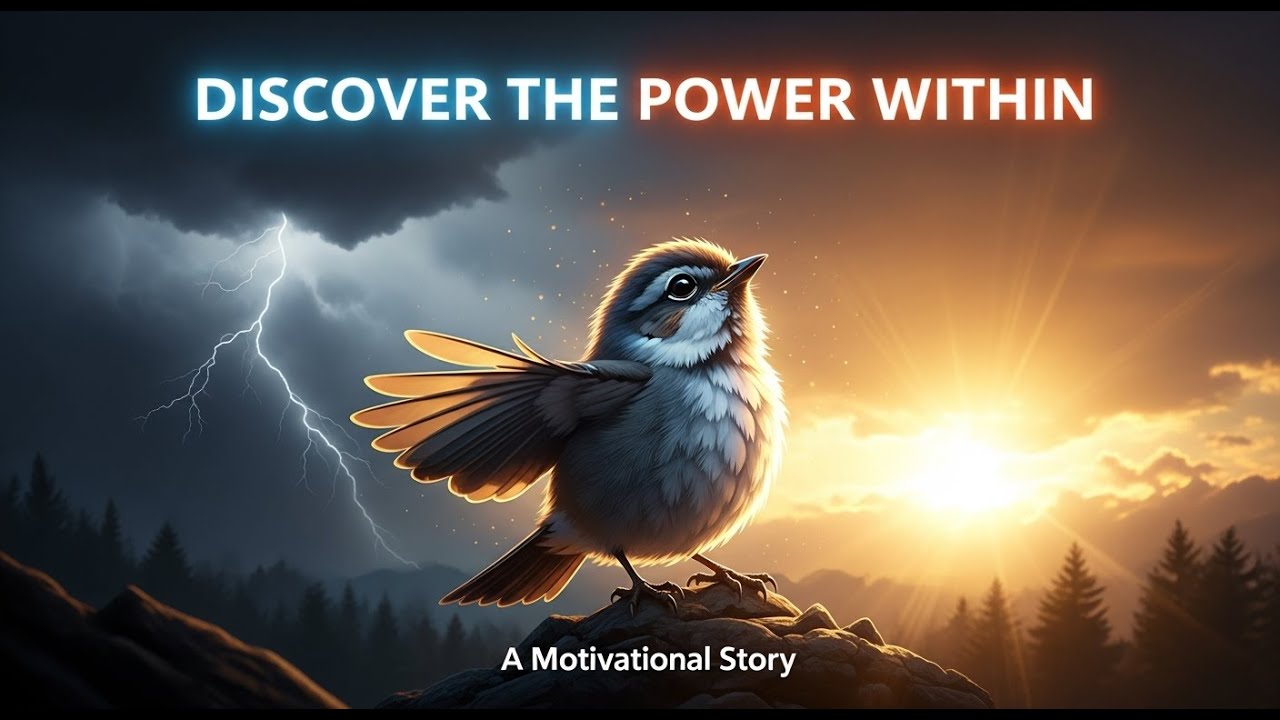 “The Little Bird Who Discovered the Power Within | Motivational Story”