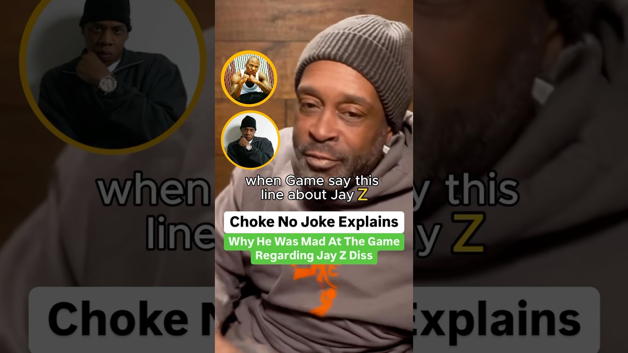 Choke No Joke Explains Why He Was Mad At The Game Regarding Jay Z Diss @CamCaponeNews