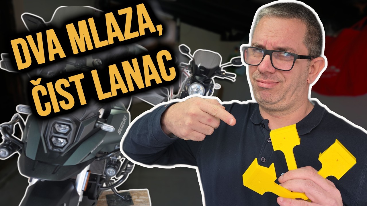 Alat za Podmazivanje Lanca! 3D Printana Vodilica!