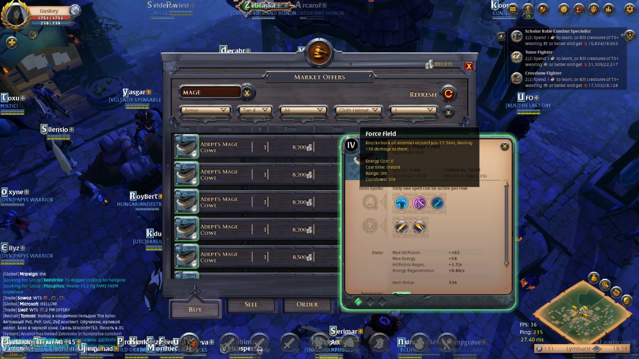 Albion Online - Item Power Explaination