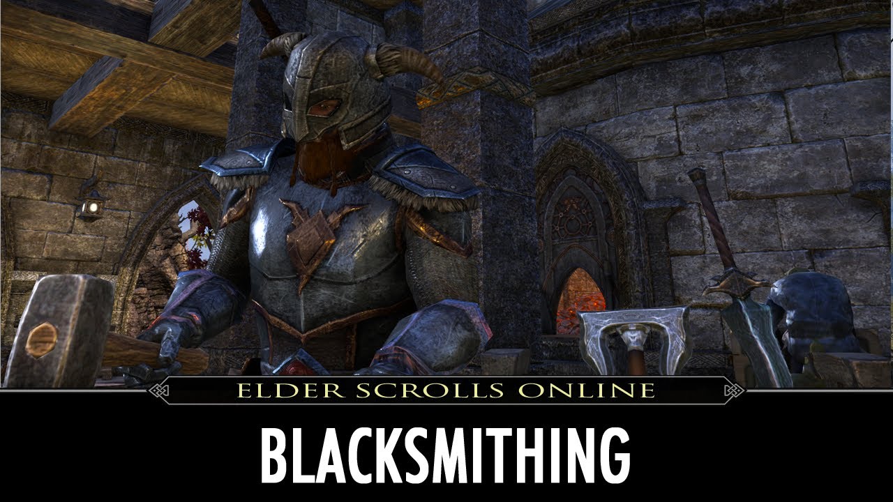 Elder Scrolls Online: Blacksmithing Tutorial