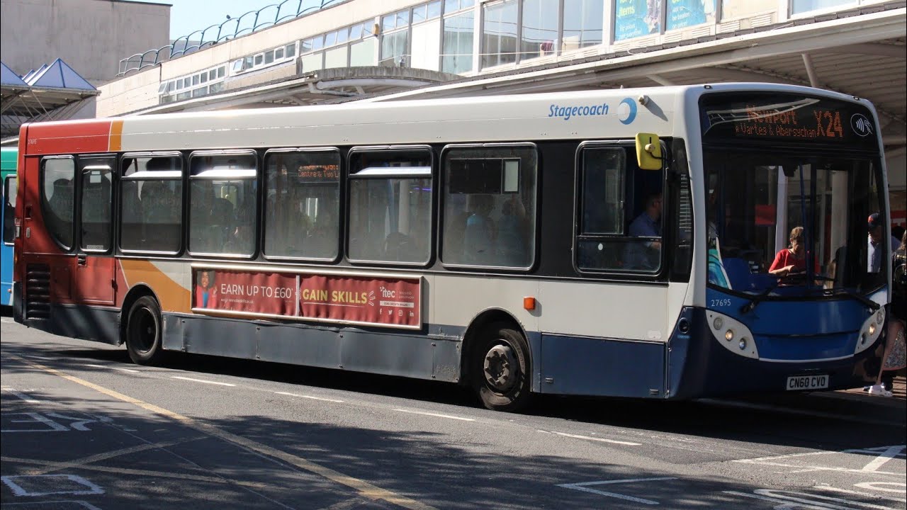 Thrash - Stagecoach South Wales 27695 - Route X24