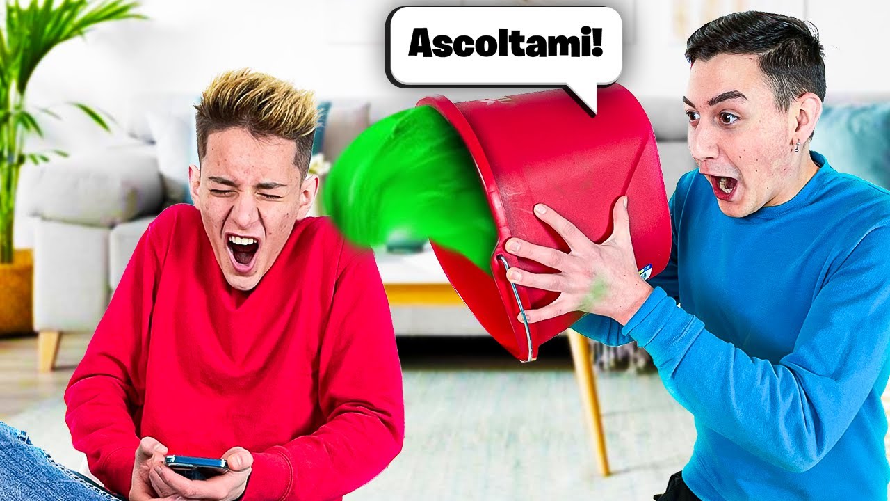 IGNORO IL MIO AMICO PER 24 ORE e IMPAZZISCE! 😂 (Cap e Kazu)