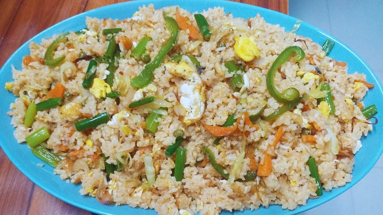চাইনিজ রেস্টুরেন্ট স্টাইলে ভেজিটেবল ফ্রাইড রাইস রেসিপি ॥ Vegetable Fried Rice ॥ Chinese Fried Rice