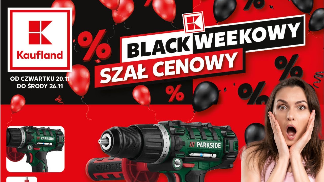 🖤 GAZETKA KAUFLAND od 20.11.2025 &ndash; BLACK WEEKOWE PROMOCJE! 🔥 Mega Okazje i Nowe Produkty!