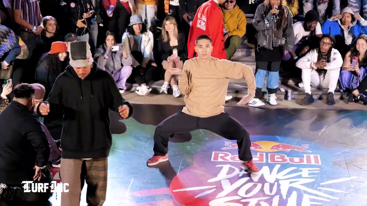 SonLam vs Hazmat Battle 15 FINAL TURFinc host Red Bull Dance Your Style Oakland Frank H. Ogawa Plaza