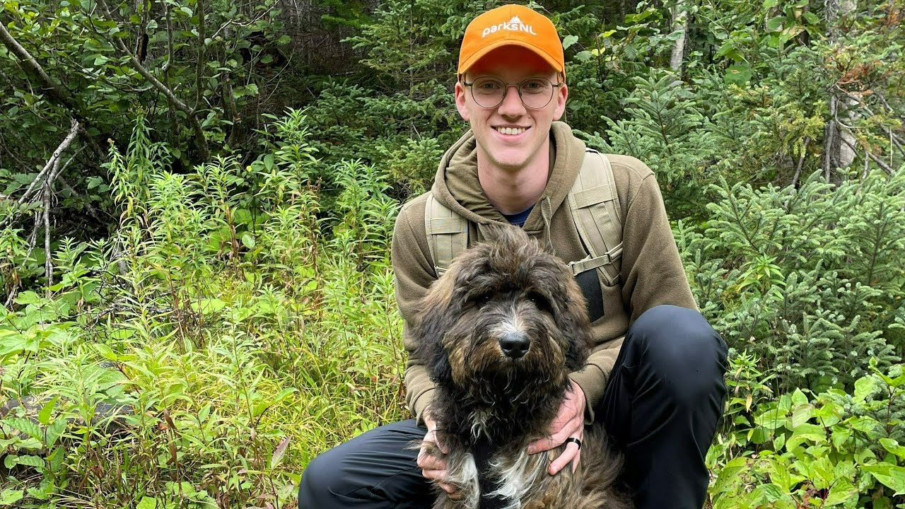 Odin's First Video - Early Fall Boil-Up at Hughes Brook