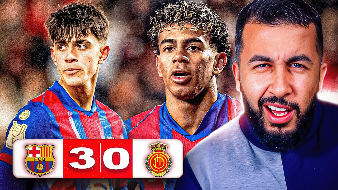 MY JINX COMPLETELY FAILED.. | BARCELONA 3-0 MALLORCA REACTION! 