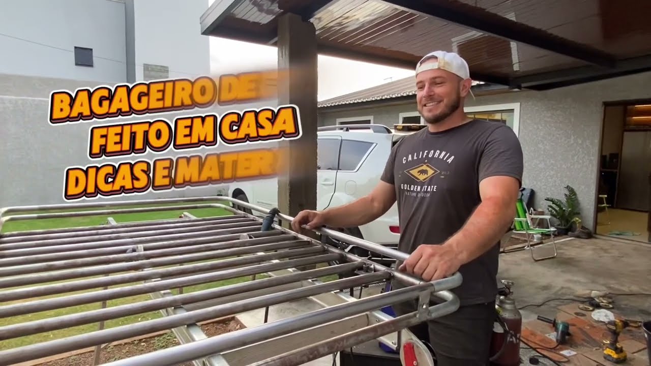 Fizemos Nosso Bagageiro de Teto em Casa! Dicas de Montagem e Materiais.
