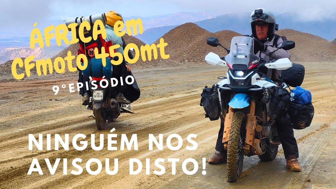 Atravessar o Alto Atlas foi muito complicado
