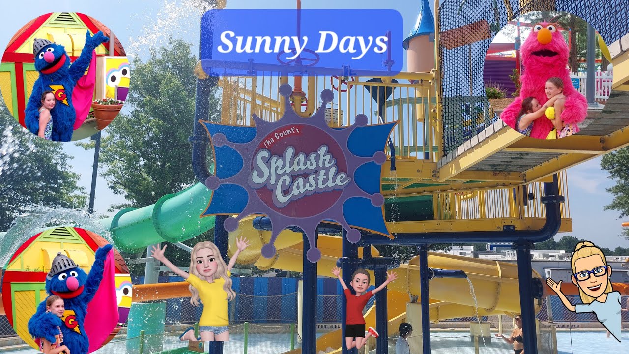 Our Day at Sesame Place Sesame Street Characters Our Street is Sesame Street Water Park Sumer Fun