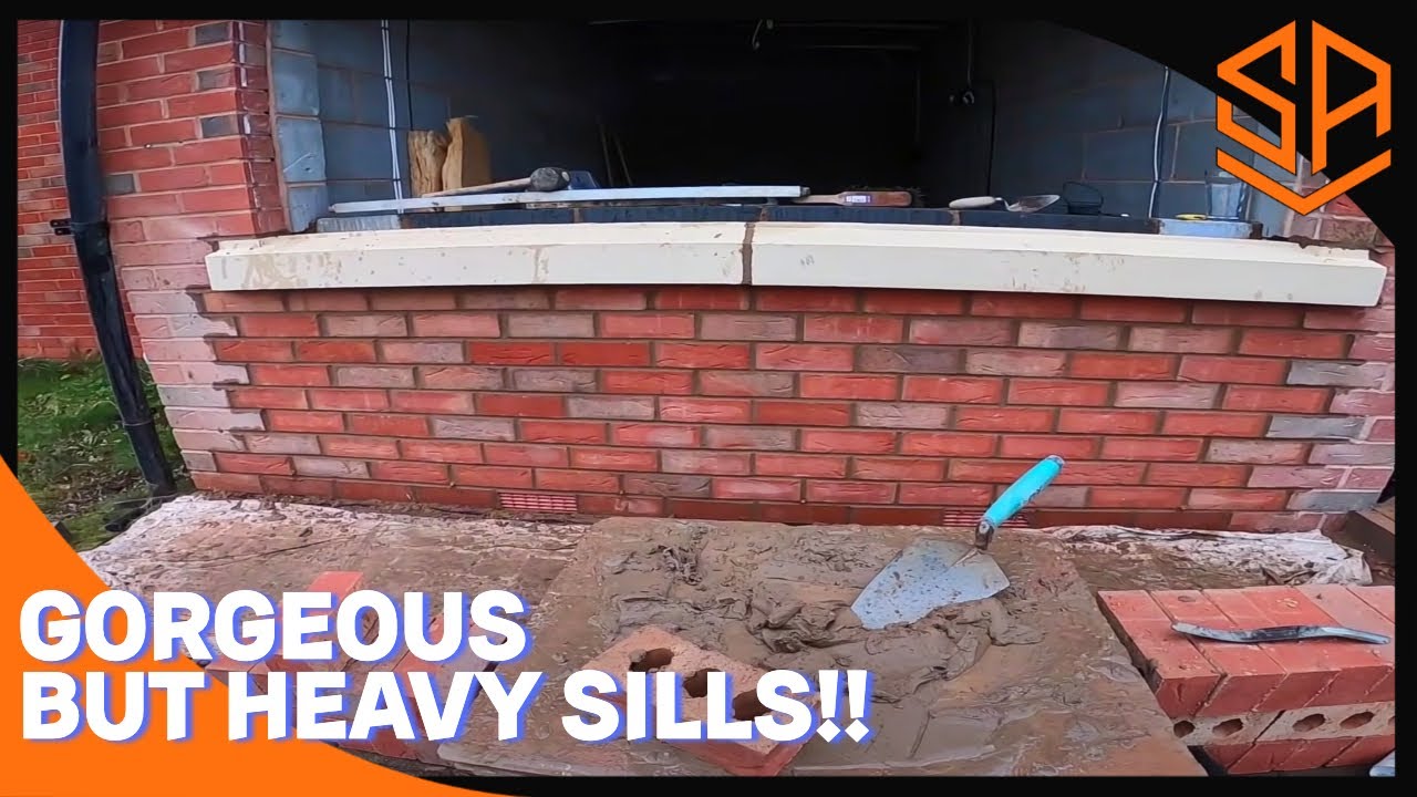 TRANSFORMING A GARAGE INTO A ROOM INCLUDING LINTEL INTERNAL LINTEL