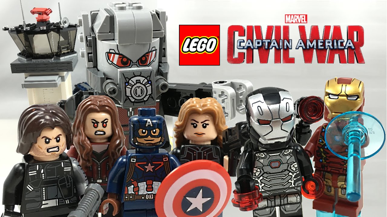 LEGO Captain America Civil War Airport Battle set review! 76051