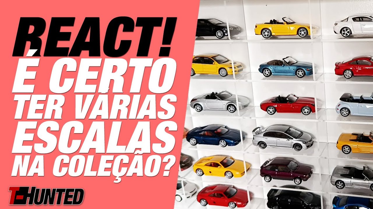 REACT de Coleções! É certo ter várias escalas na mesma coleção?