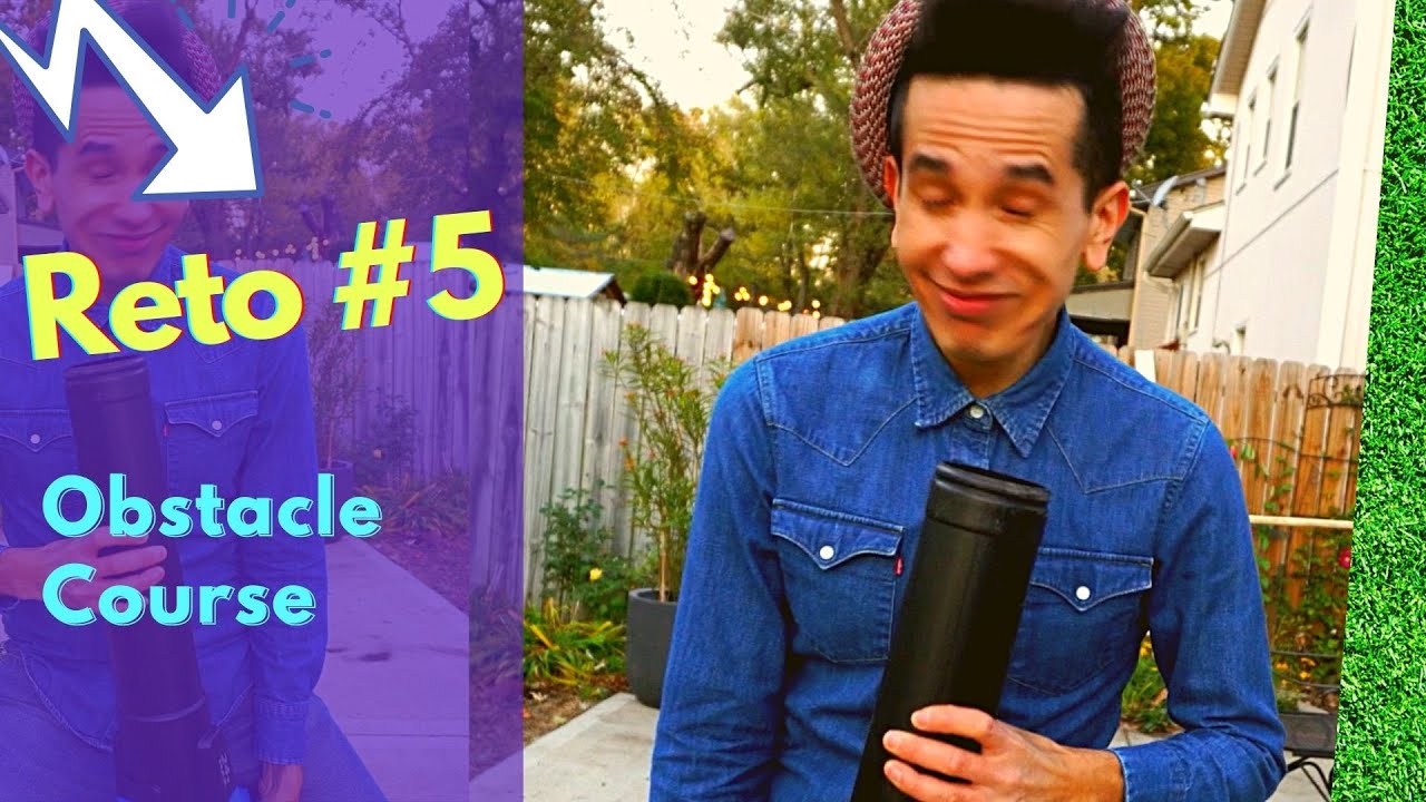 RETO #5: DIY Obstacle Course - Try it at home - BEGINNER LEVEL - Summer Camp at home - Challenges
