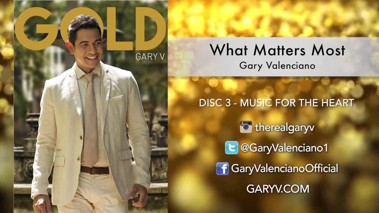 Gary Valenciano Gold Album - What Matters Most