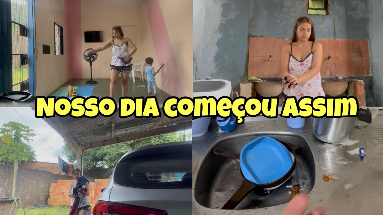 ROTINA COM A CASA 🏠 LIMPEZA E ORGANIZAÇÃO mãede2 