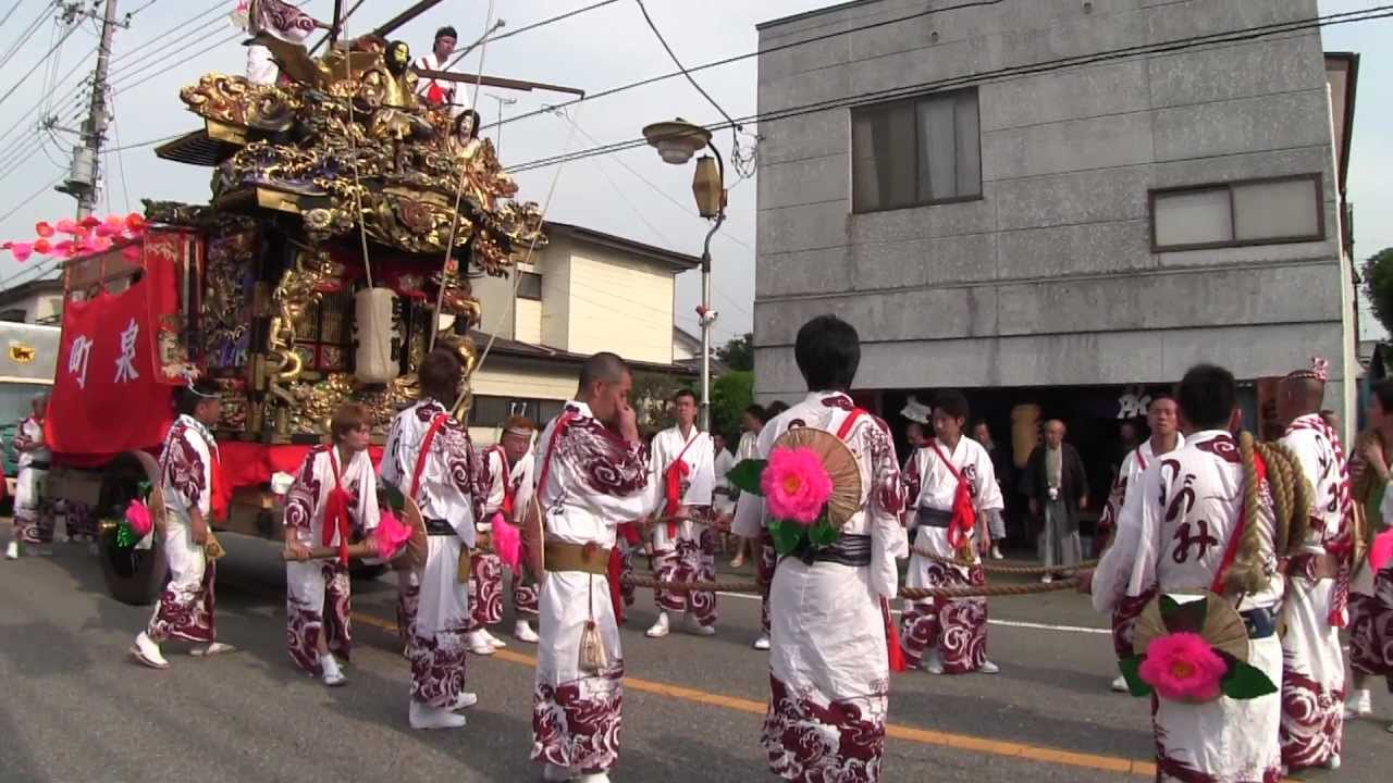 山あげ祭 2012 小宅流 新囃子