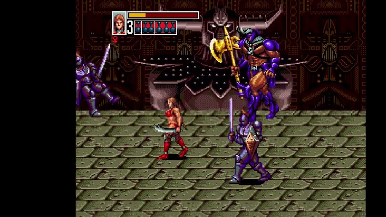 Golden Axe 3 Прохождение за амазонку Тирис 6 часть и мое признание в конце