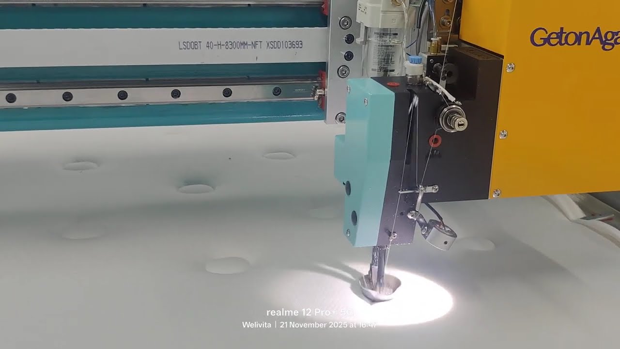 Getonagain Single Head Quilting Machine Installed in Srilanaka.