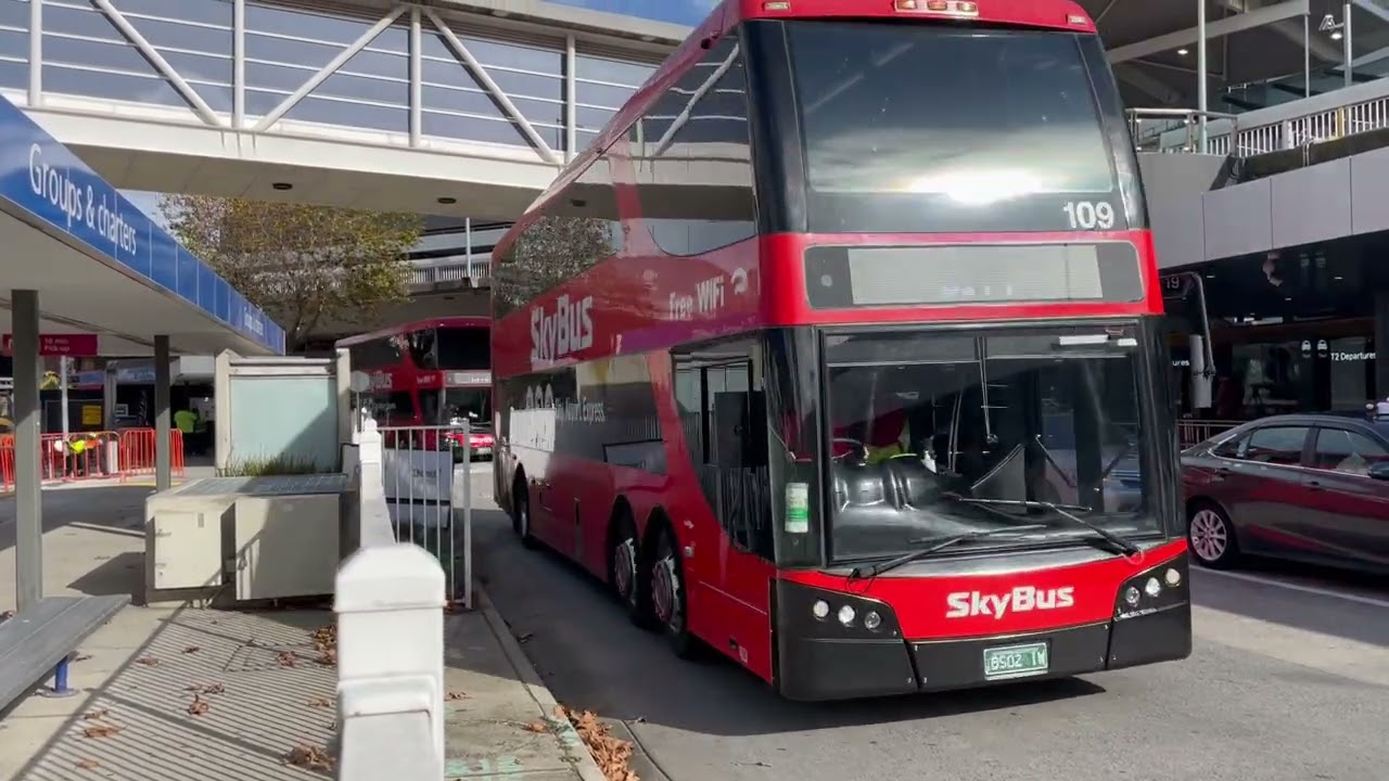Skybuses at Tullamarine