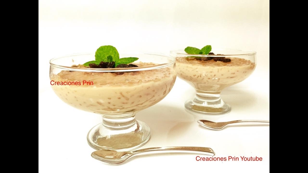 Arroz con Leche Cremoso  F&aacute;cil de Hacer