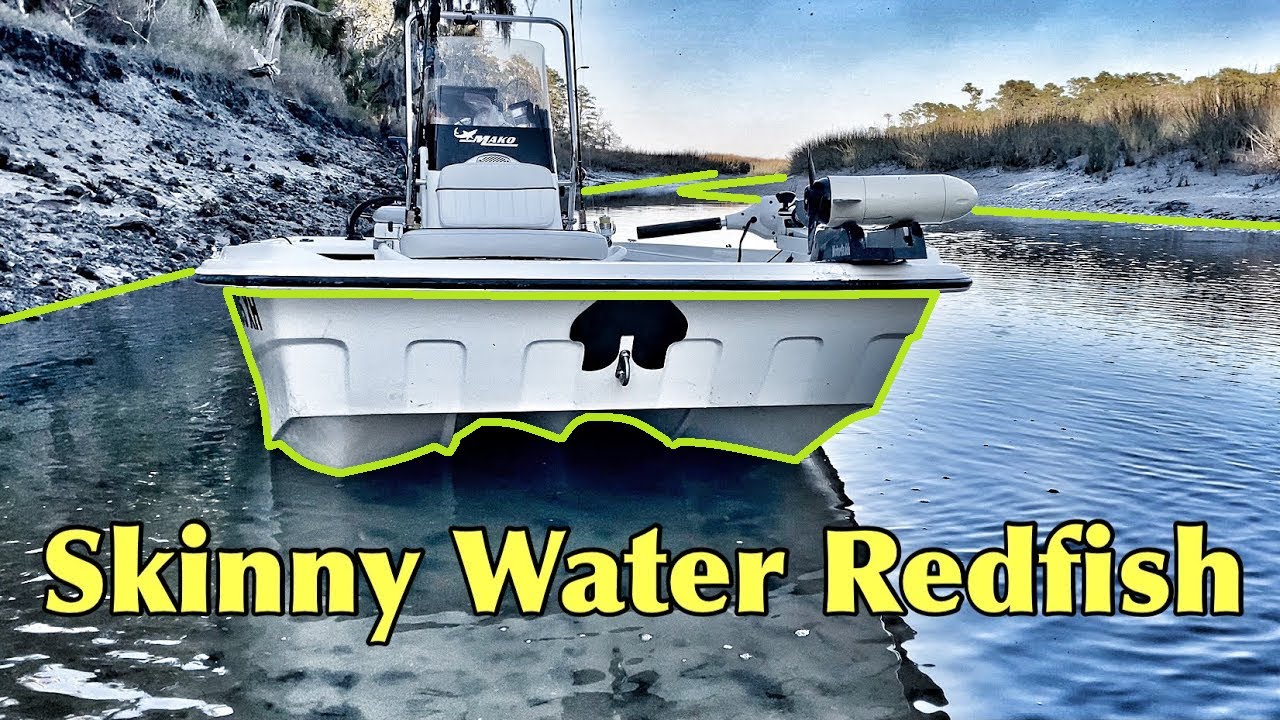 Skinny Water Redfish — ловля окуня на месте