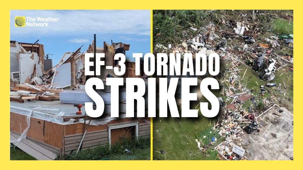 Week of Wild Prairie Weather Sees First EF-3 Tornado in Years