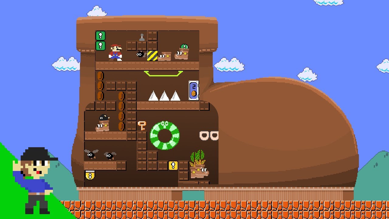 Level UP: Mario and the Giant Boot Maze
