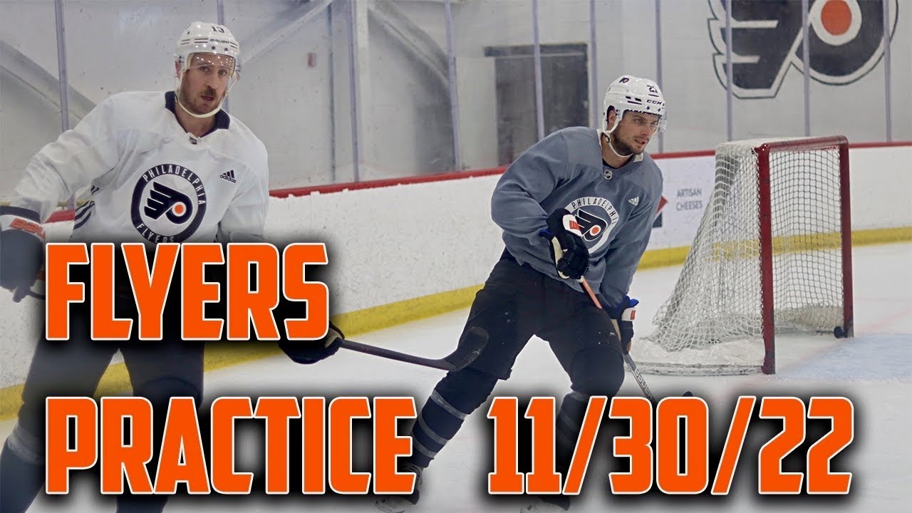 Philadelphia Flyers Practice Clips 11/30/22