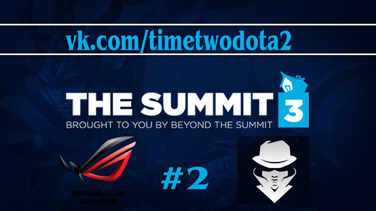 ASUS.Polar vs Team Secret #2 (bo5) (Ru) | The Summit 3 EU Final (01.04.2015)