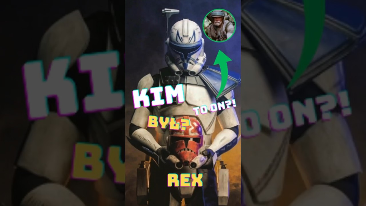 Kim tak naprawdę był Kapitan Rex? #starwars #viral #gwiezdnewojny #Rex #klony