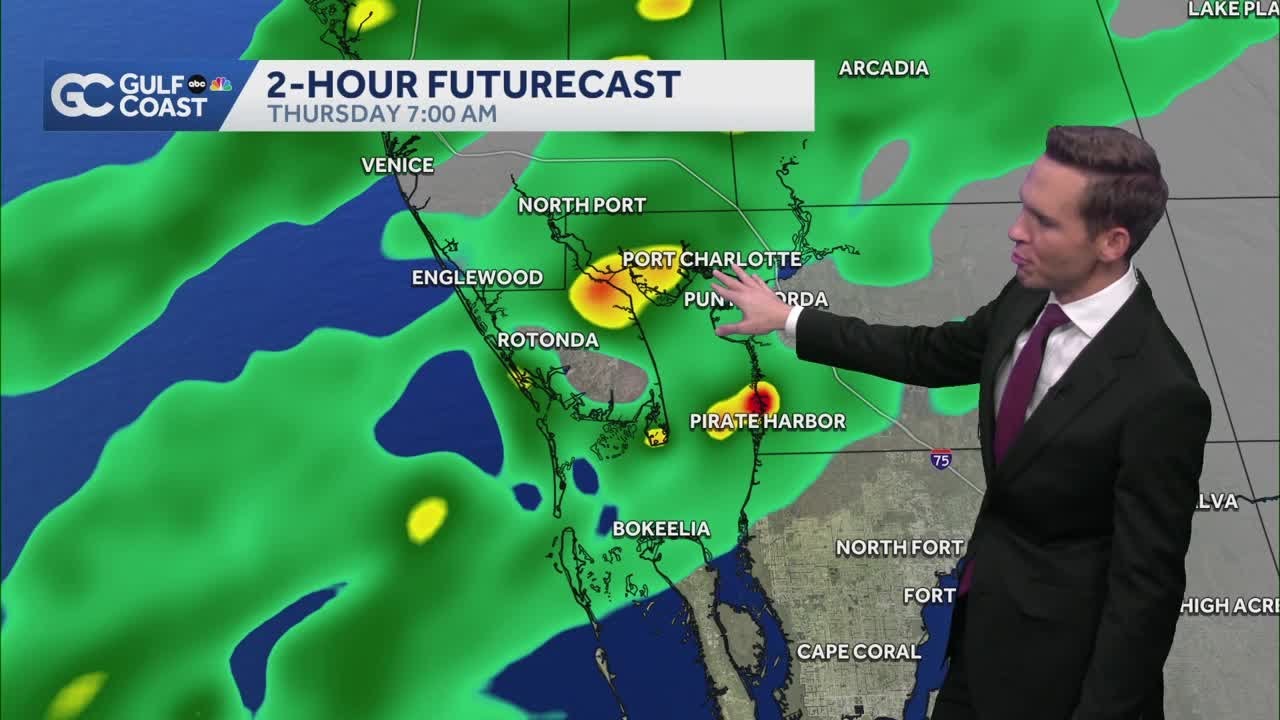 Impact Day: Cold front to bring rain to the Gulf Coast Wednesday