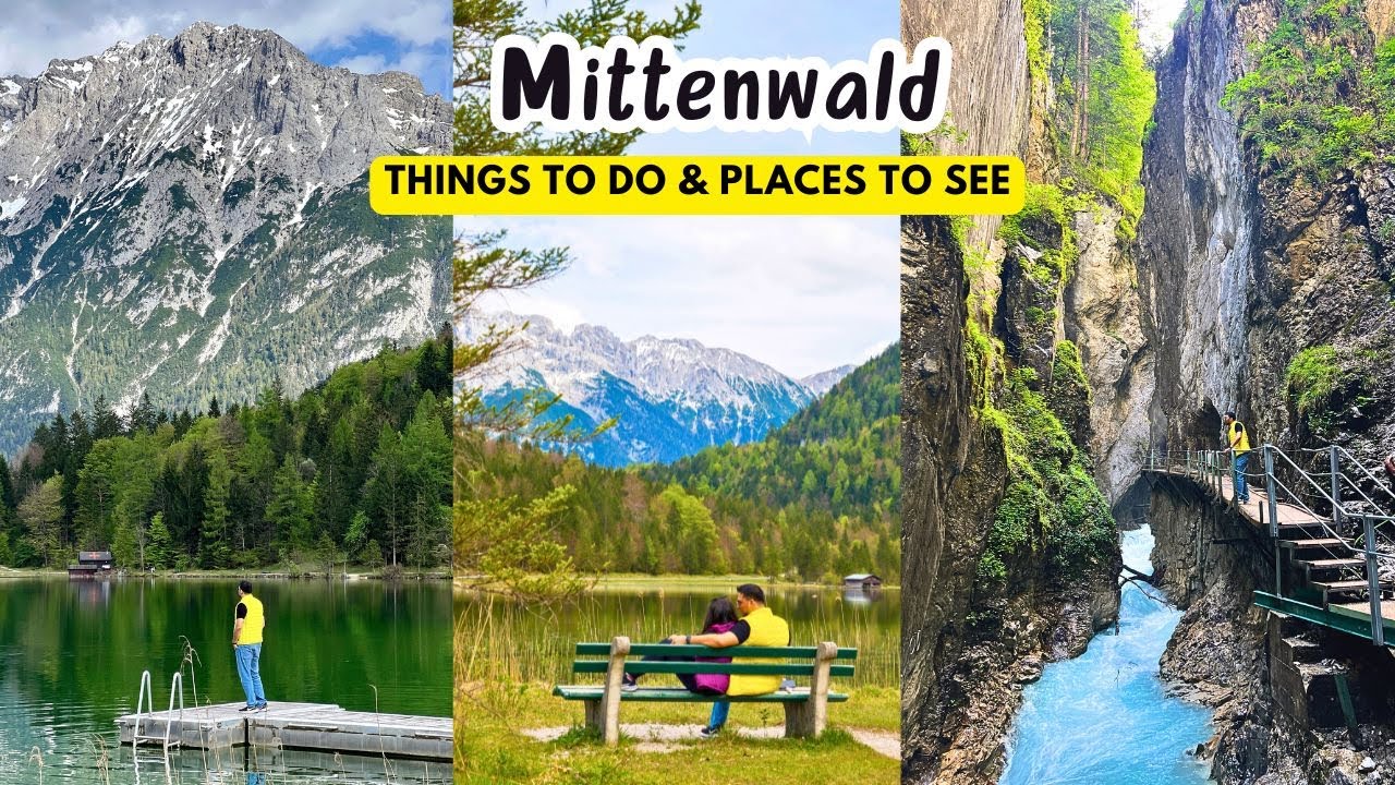 Day trip from Munich to Mittenwald, Bavaria, Germany | Ferchensee, Lautersee & Leutasch Gorge