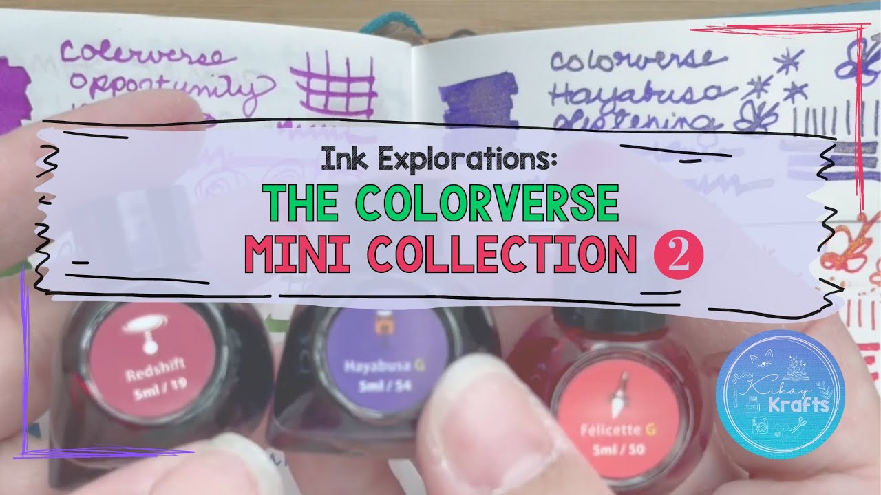 The Colorverse Mini Collection: Redshift, Hayabusa Glistening, Felicette Glistening