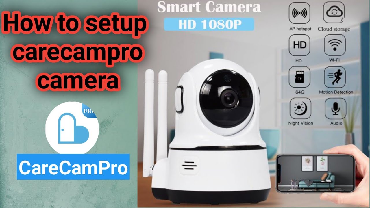 Как настроить HD IP-камеру CareCam Pro