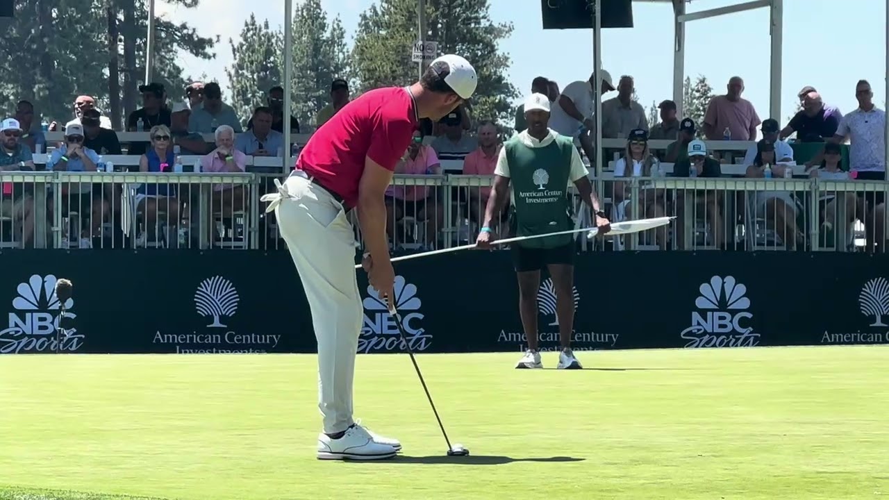 Derek Carr Round 2 Coverage | 2025 American Century Championship