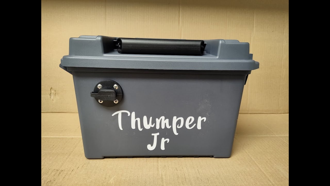 Беспроводной рыбоприманка Thumper Jr с регулируемой скоростью и ШИМ-управлением, коробка Thumper.