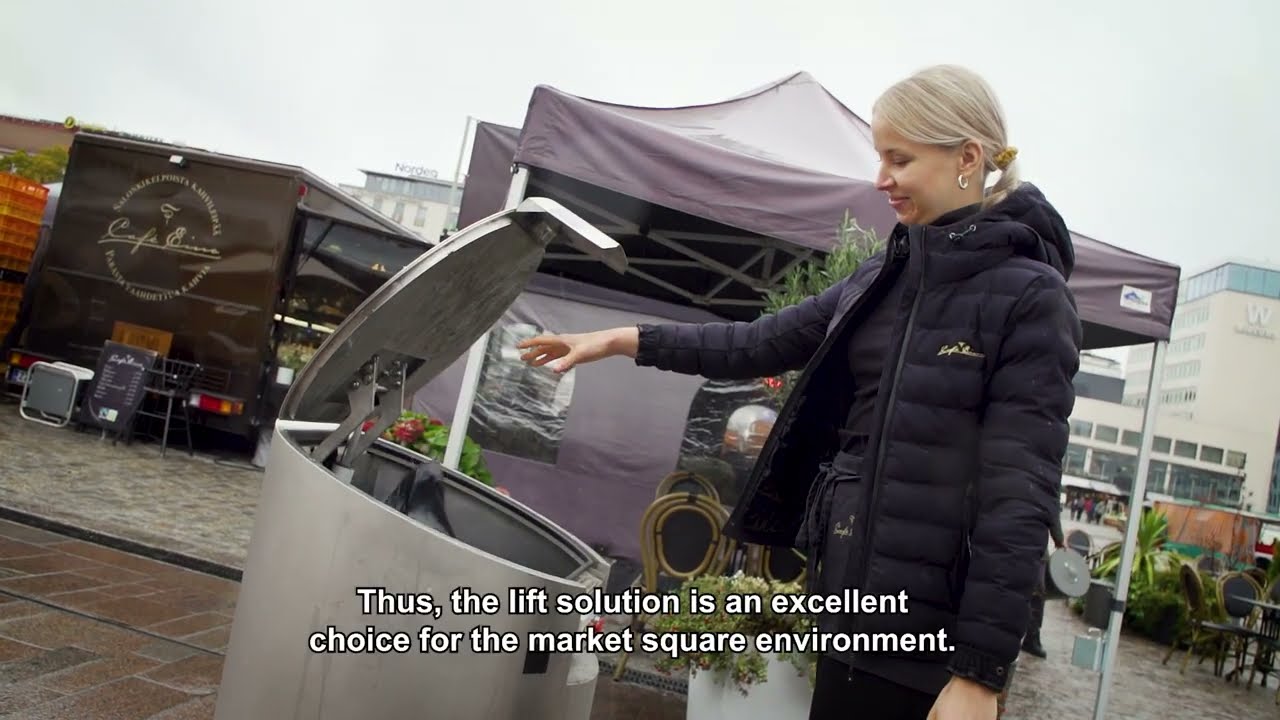 HABA MEGA - underground waste compactors