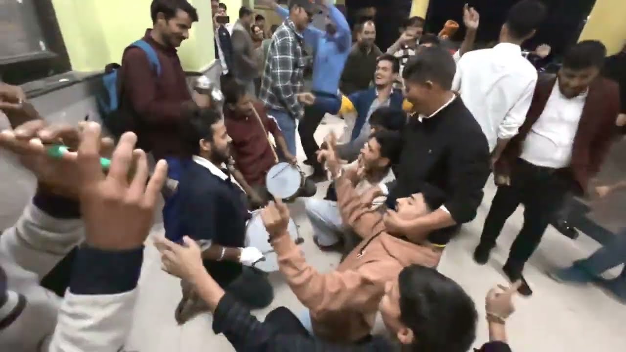 Community_hall_Doda_dhol dance  #doda #trending 