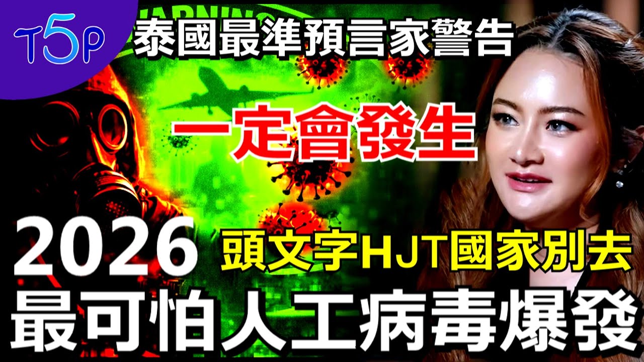 【2026最新預言】泰國預言家Plai轉告神明的話：最可怕的災難將爆發，橫S如秋葉遍地！生物戰全球奪命 災禍恐延續至2030！英國帕克則警告：台灣與亞洲最危險！#2026 #地震 
