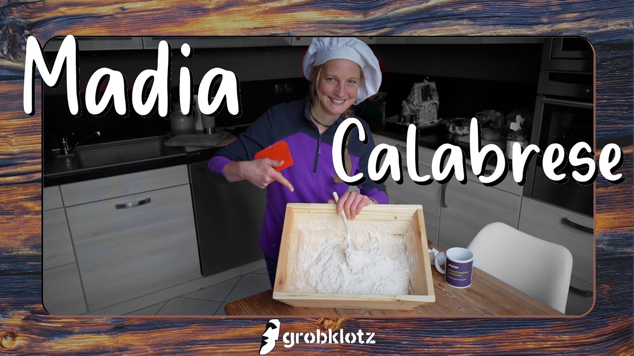 Madia Calabrese per Pizza e Pane / Wie baue ich eine Pizzateigkiste mit Trichterzinkung