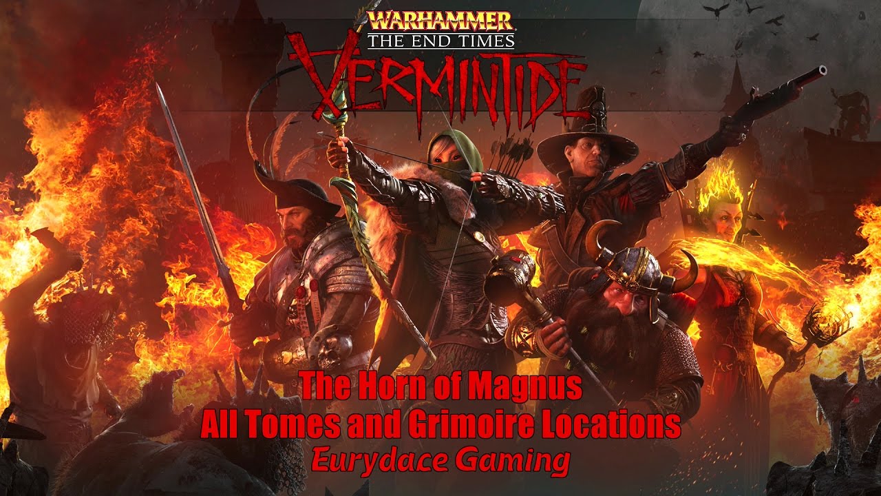 Warhammer: End Times Vermintide - The Horn of Magnus - All Tomes and Grimoires