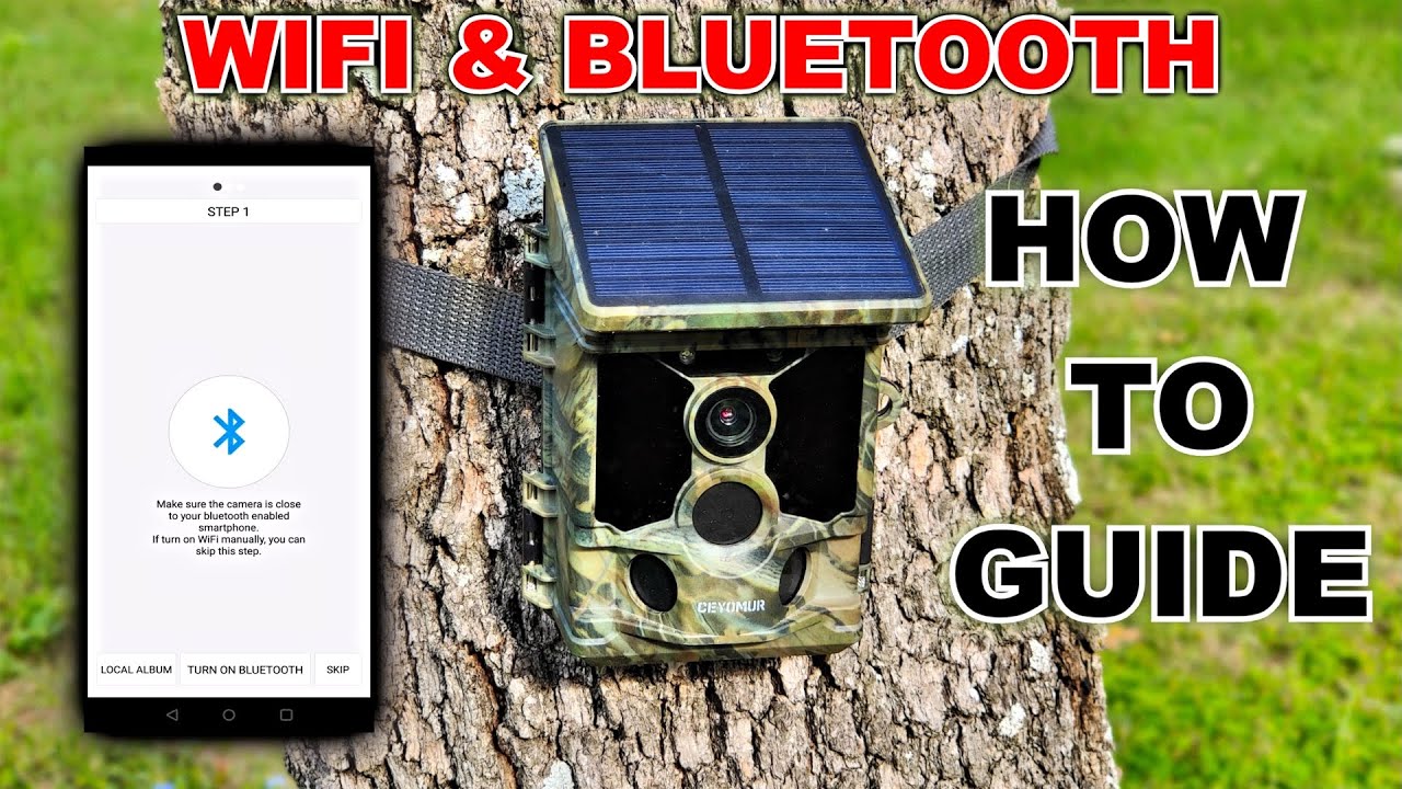 📱 Ceyomur CY95 4K Bluetooth & WIFI Walkthrough Instruction Guide 🦌