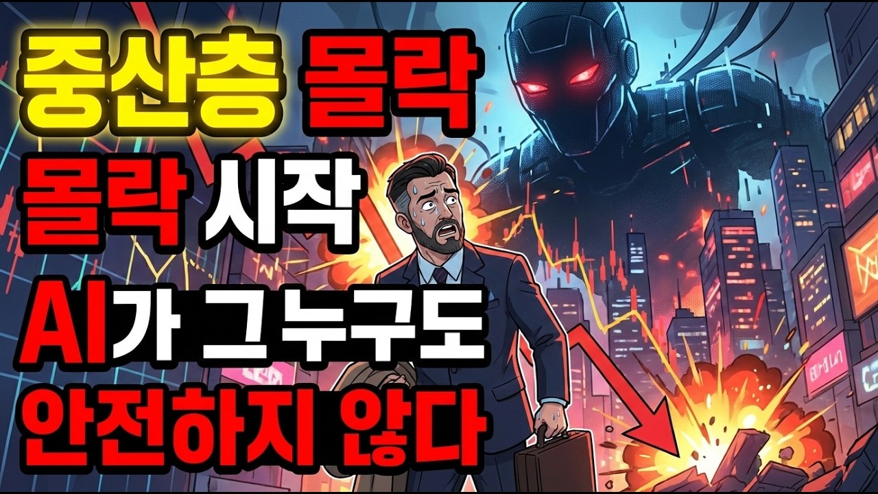 중산층 직업부터 몰락 시작, AI 일자리 대체 그 누구도 안전하지 않다