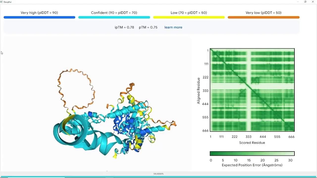 Descipher: AI-Powered Protein Predictions