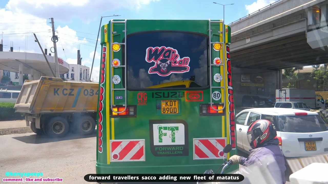 🌍 Brand New Isuzu Matatus Unveiled in Kenya 🇰🇪 | You’ve NEVER Seen Public Transport Like This! 🚍
