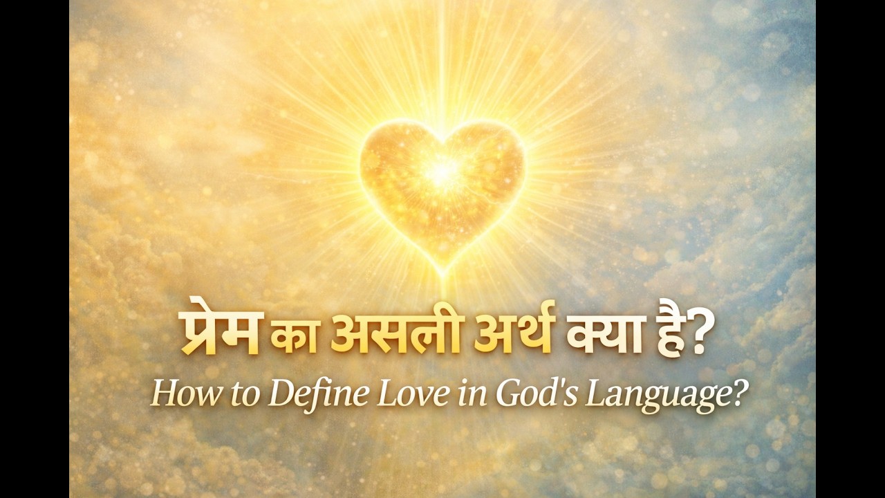 True meaning of Love. Understand love in God's Language #divyasakshimarg
