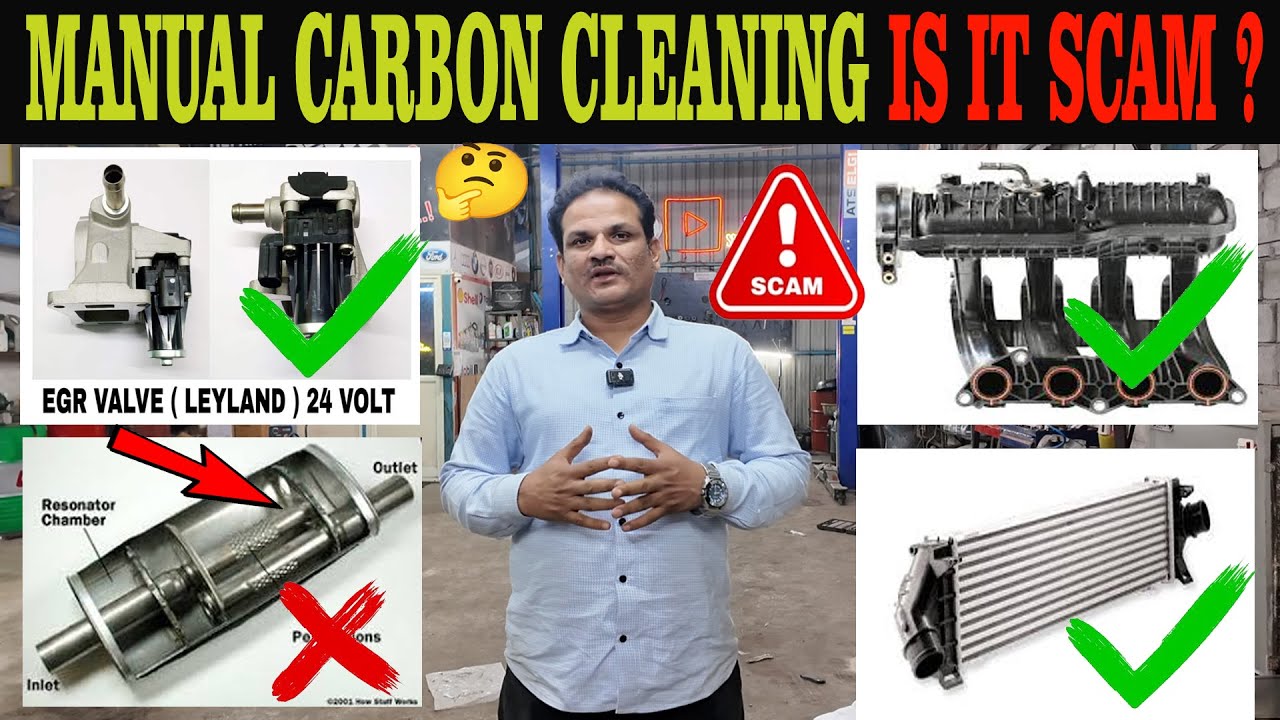 Manual Carbon Cleaning 🔴⚠️| EGR Cleaning  | Best Car Mechanic In Hyderabad Spanner Automotive తెలుగు